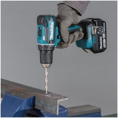 Makita DDF485RFJ Akumuliatorinis gręžtuvas (18v 2x3Ah) 1