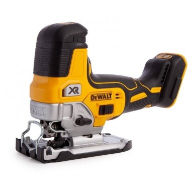 DeWALT DCS335N 18 V siaurapjūklis (18V LI-ION BE AKUMULIATORIŲ IR KROVIKLIO) 1