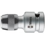 Adapteris iš 1/2" terkšlės į 1/4" antgalį, greitos fiksacijos 784 C/1