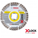 Bosch Deimantinis pjovimo diskas X-LOCK Standard Universal; 125mm