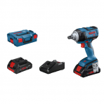 Bosch GDS 18V-300 PROFESSIONAL AKUMULIATORINIS VERŽLIASUKIS (18v 2x4Ah akumuliatoriai procore)