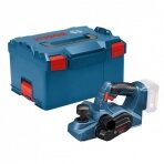 BOSCH GHO 18 V-LI PROFESSIONAL AKUMULIATORINIS OBLIUS (18V 2 x4 ah akumuliatoriai procore)