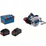 Bosch GKS 18V-68 GC Professional Akumuliatorinis diskinis pjūklas BITURBO (18V 2 x 5,5 ah)