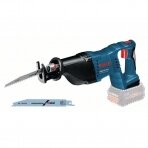 BOSCH GSA 18 V-Li tiesinis pjūklas SOLO CT (18V be akumuliatorių ir kroviklio)