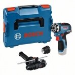 Bosch GSR 12V-35 FC PROFESSIONAL AKUMULIATORINIS GRĘŽTUVAS-SUKTUVAS (Be akumuliatorių 12V ir kroviklio)