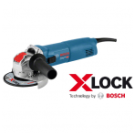 BOSCH GWX 14-125 Kampinis šlifuoklis su X-LOCK