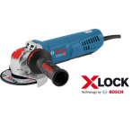 BOSCH GWX 15-125 PS Kampinis šlifuoklis su X-LOCK