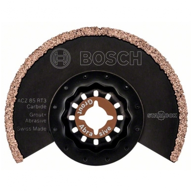 BOSCH „Carbide-RIFF“ segmentinis pjovimo diskas „ACZ 85 RT3“