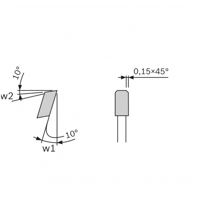 Bosch  fibrocemento diskinio pjūklo diskas 160mm (2608644121) 2