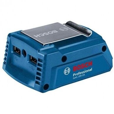 Bosch GAA 18V-48 Professional USB įkroviklis (Be akumuliatorio 18V ir kroviklio) 2