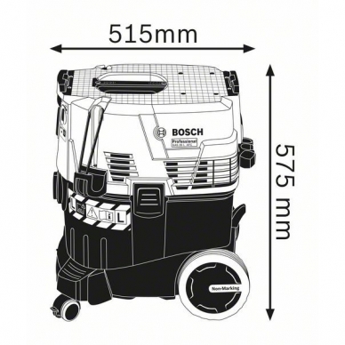 BOSCH GAS 35 L SFC+ Skysčių ir sausų dulkių siurblys 1