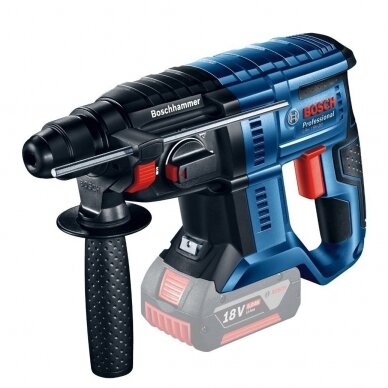 Bosch  GBH 18V-21 akumuliatorinis perforatorius (18V Li-ion 2 x 5Ah akumuliatoriai) 1