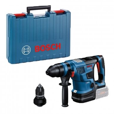 Bosch GBH 18V-34 CF Akumuliatorinis perforatorius BITURBO  (18V be akumuliatoriaus ir kroviklio)