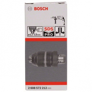 BOSCH GBH Greitos fiksacijos griebtuvas (2 608 572 212) 1