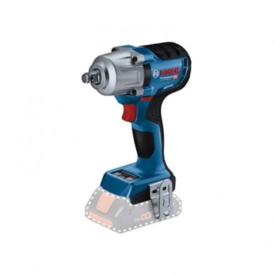 BOSCH GDS 18V-450 HC Akumuliatorinis smūginis veržliasukis  (18V be akumuliatorių ir kroviklio)