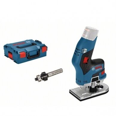 BOSCH GKF 12V-8 PROFESSIONAL AKUMULIATORINĖ RANKINĖ FREZA LB (12V be akumuliatoriaus ir kroviklio)