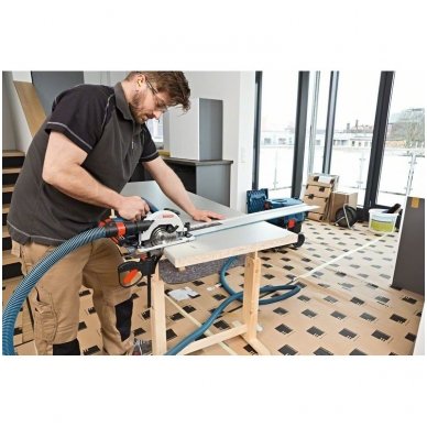 Bosch GKS 18V-57 G Akumuliatorinis diskinis pjūklas SOLO (18V Li-ion Be akumuliatorių ir kroviklio) 1