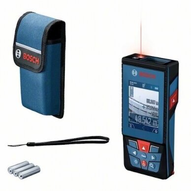 Bosch GLM 100-25 C Bluetooth atstumų matuoklis (BG 3x1.5V)