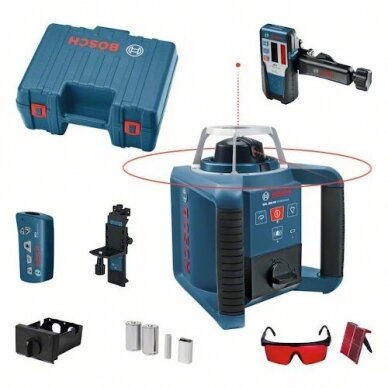 BOSCH GRL 300 HV Set lazerinis nivelyras