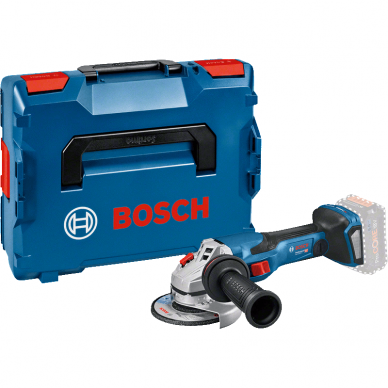 BOSCH GWS 18V-15 C  Kampinė šlifavimo mašina BITURBO (18V Be akumuliatoriaus ir kroviklio)