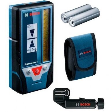 BOSCH LR 7 Professional Lazerio spindulio imtuvas (GCL 2-50 C  GCL 2-50 CG  GLL 3-80,  GLL 3-80 C  GLL 3-80 CG )