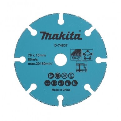 Makita Kietmetalio diskas su kietmetalio abrazyvu, 76mm