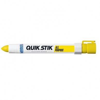 Dažų lazdelė Markal Quik Stik Paintstik GELTONA 17 mm