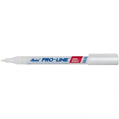 Dažų markeris Markal Pro-Line Fine BALTAS  1,5mm