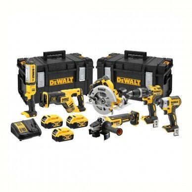 DeWALT DCK623P3 įrankių rinkinys 3x5 Ah + kroviklis