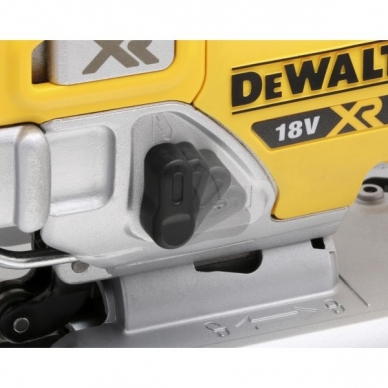 DeWALT DCS334P2 akumuliatorinis siaurapjūklis (18V 2 x 5,0 Ah) 3