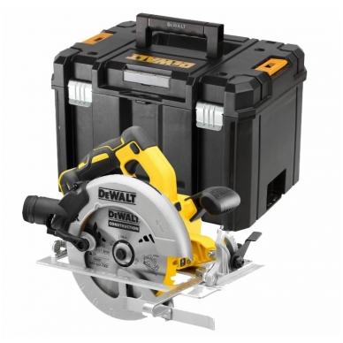 Dewalt DCS570NT Akumuliatorinis diskinis pjūklas  (18 V be akumuliatorių ir kroviklio)