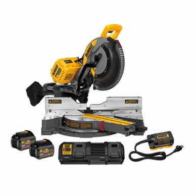 DeWALT DHS780T2A XPS FLEXVOLT skersavimo pjūklas (108 V 2 x 6 Ah. (2 x 54 V))