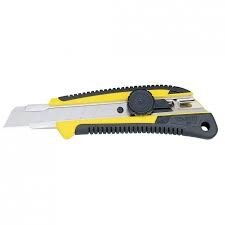 Extra heavy duty cutter with comfort-grip handle 18 mm and dial blade lock
