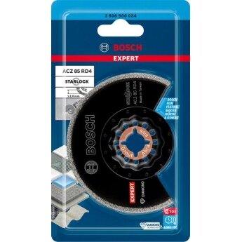 „EXPERT Grout Segment Blade ACZ 85 RD4“ daugiafunkcio įrankio geležtė, 85 mm