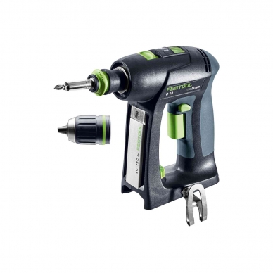 Festool Akumuliatorinis gręžtuvas-suktuvas C 18 HPC 4,0 I-Plus  576435 1