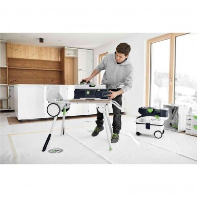 Festool CSC SYS 50 EBI-Basic-Set Akumuliatorinis stalinis diskinis pjūklas (Be akumuliatorių ir kroviklio) 3