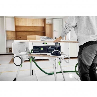 Festool CSC SYS 50 EBI-Basic-Set Akumuliatorinis stalinis diskinis pjūklas (Be akumuliatorių ir kroviklio) 4