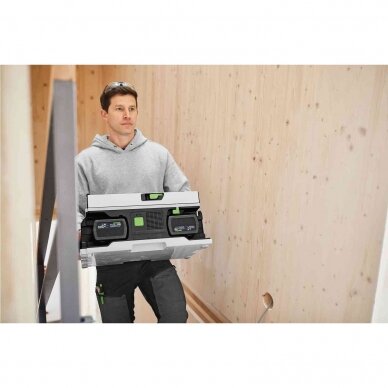 Festool CSC SYS 50 EBI-Basic-Set Akumuliatorinis stalinis diskinis pjūklas (Be akumuliatorių ir kroviklio) 5