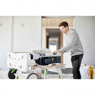 Festool CSC SYS 50 EBI-Basic-Set Akumuliatorinis stalinis diskinis pjūklas (Be akumuliatorių ir kroviklio) 6