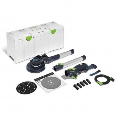 FESTOOL PLANEX LHS 2 225 EQI-Plus Sienų ir lubų šlifavimo įrankis (575989)