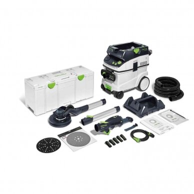 Festool Sienų ir lubų šlifavimo įrankis PLANEX LHS 2 225/CTL 36-Set (576696*)