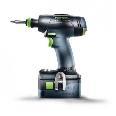 Festool Akumuliatorinis gręžtuvas-suktuvas T 18+3 HPC 4,0 I-Plus 2