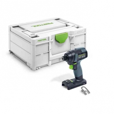 Festool TID 18-Basic Akumuliatorinis smūginis suktuvas (576481) (18V be akumuliatoriaus ir kroviklio)