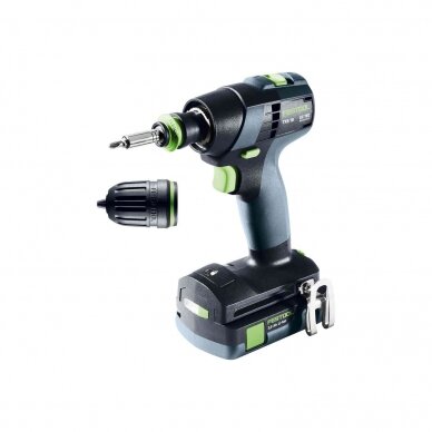 Festool TXS 18 C 3,0-Plus Akumuliatorinis gręžtuvas-suktuvas (576895) 1