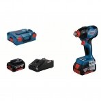 Bosch GDX 18V-210 C  smūginis suktuvas , 2x5.0 Ah; GAL 18V-40, LB