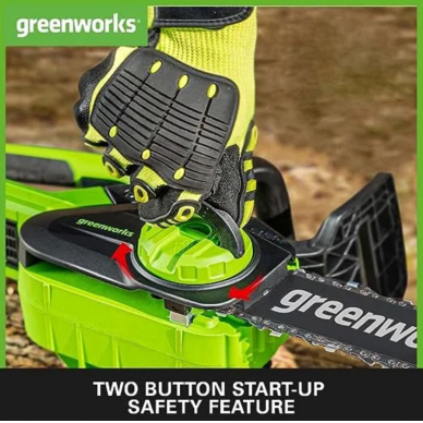 Greenworks G40CS30II  GRANDININIS PJŪKLAS (40V Komplekte 2Ah akumuliatorius ir kroviklis. ) 2