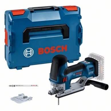 Bosch GST 18V-155 SC AKUMULIATORINIS SIAURAPJŪKLIS Solo, L-Boxx