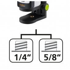 Lazerinis nivelyras Laserliner SmartLine-Laser G360, 081.190A, 30 m