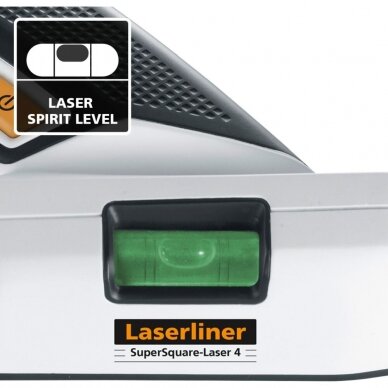 Lazerinis nivelyras Laserliner SuperSquare-Laser 4, 081.134E, 15 m 4