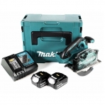 Makita DCS553RGJ Akumuliatorinis diskinis metalo pjūklas 18V 2x6,0Ah